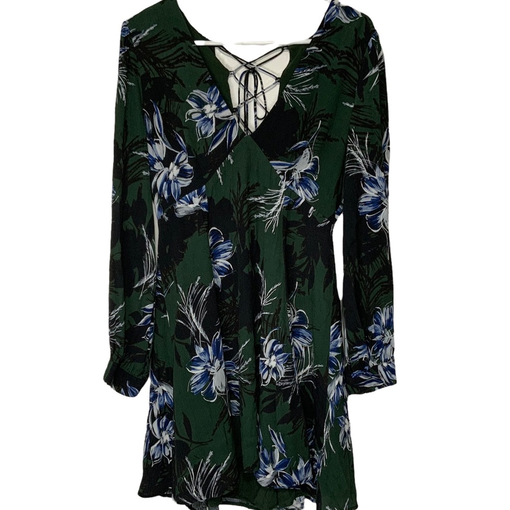 ASTR The Label Back Lace Up Dress